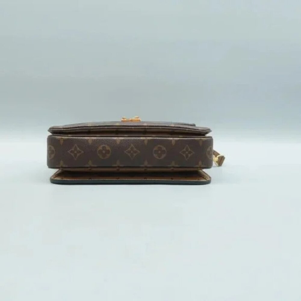 100% Authentic Louis Vuitton Metis Brown Monogram Canvas Satchel 2246-080424 - Picture 5 of 12
